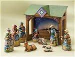 10 Piece Nativity Medium